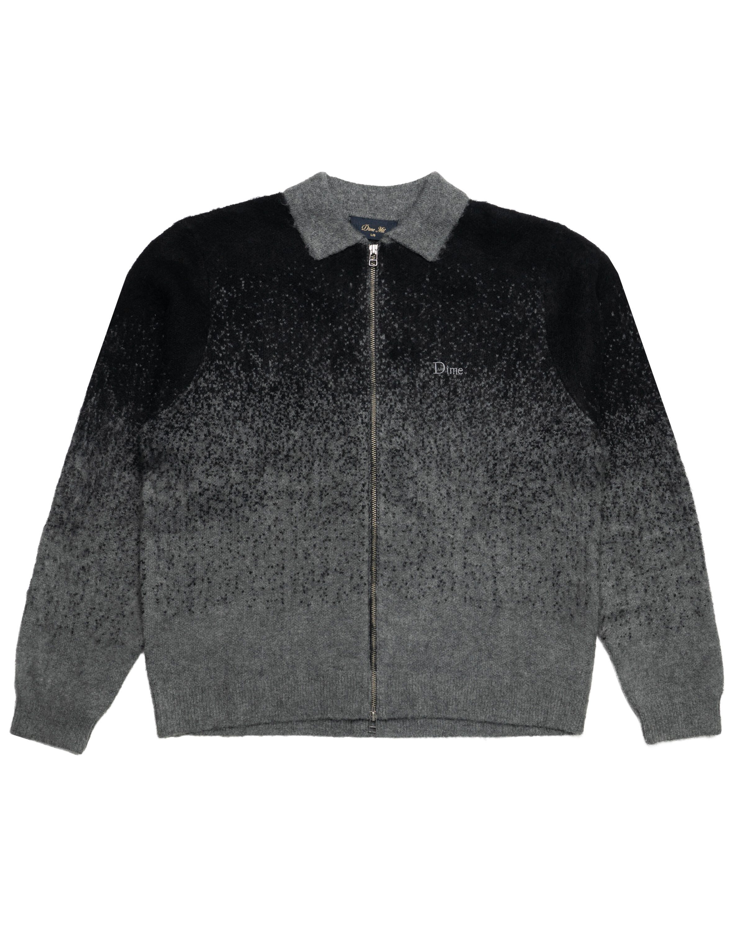 Dime ニット Dime Mohair Double Zip Knit | DIMED1FA266BLK | AFEW STORE